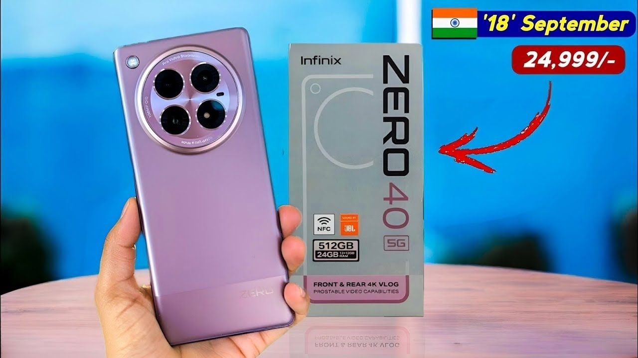 Infinix Zero 40 5G Launched